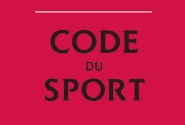 Code du sport : modification des dispositions de la partie réglementaire
